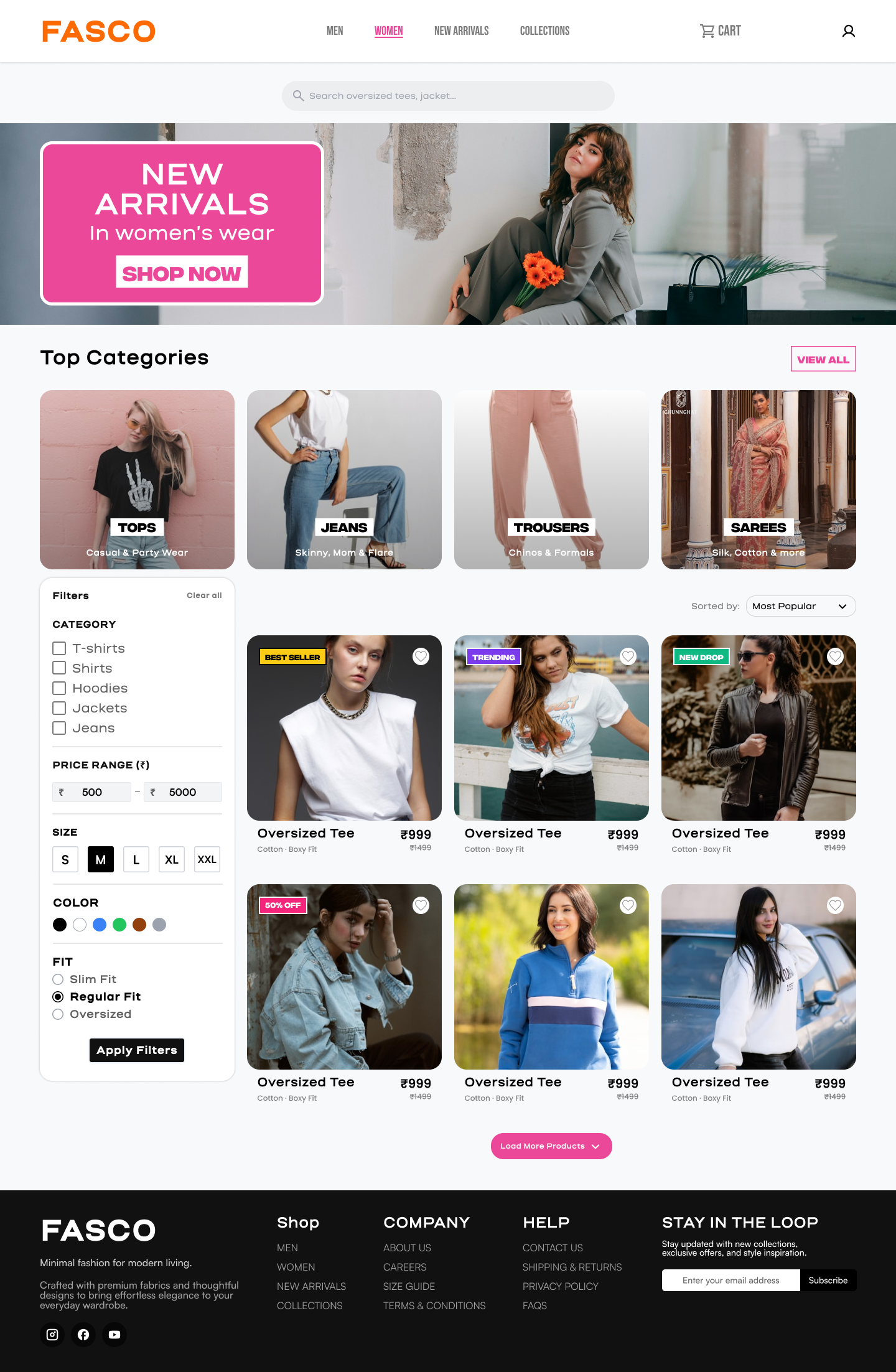 Fasco Women's Catalog